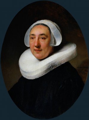 Portrait of Haesje van Cleyburgh by Rembrandt Van Rijn Oil Painting