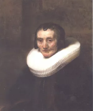 Portrait of Margeretha de Geer Oil painting by Rembrandt Van Rijn