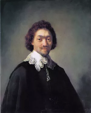 Portrait of Maurits Huygens by Rembrandt Van Rijn Oil Painting