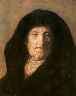 Portrait of Mother of Rembrandt by Rembrandt Van Rijn Oil Painting