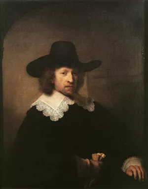 Portrait of Nicolaas van Bambeeck Oil painting by Rembrandt Van Rijn