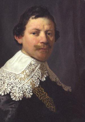 Portrait of Philips Lucasz by Rembrandt Van Rijn Oil Painting
