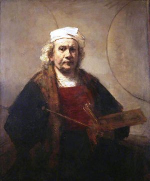 Portrait of the Artist by Rembrandt Van Rijn Oil Painting