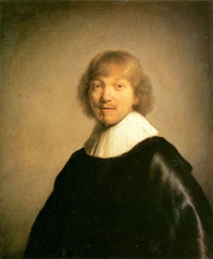 Portrait of the Painter Jacques de Gheyn III by Rembrandt Van Rijn Oil Painting