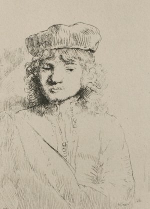 Portrait of Titus, Rembrandt's Son by Rembrandt Van Rijn Oil Painting