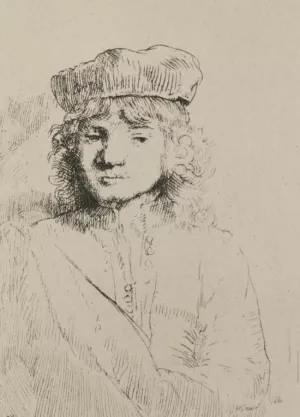 Portrait of Titus, Rembrandt's Son Oil painting by Rembrandt Van Rijn