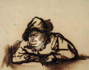Portrait of Willem Bartholsz. Ruyter by Rembrandt Van Rijn Oil Painting