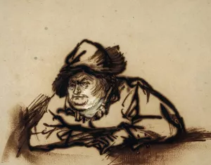 Portrait of Willem Bartholsz. Ruyter Oil painting by Rembrandt Van Rijn