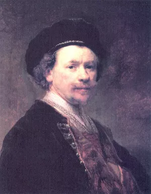 Self Portrait 11 Oil painting by Rembrandt Van Rijn