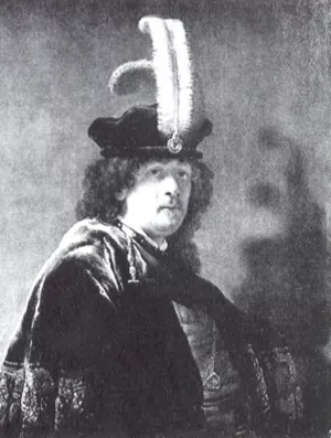 Self Portrait 16 Oil painting by Rembrandt Van Rijn