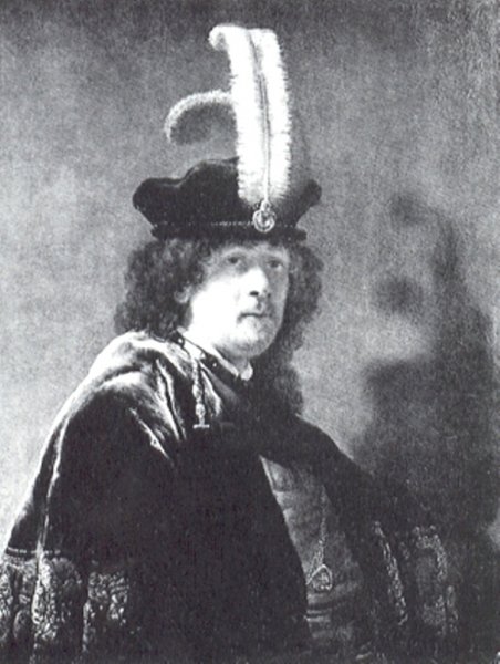 Main Product Photo of Self Portrait 16 Painting by Rembrandt Van Rijn