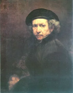Self Portrait 2 Oil painting by Rembrandt Van Rijn