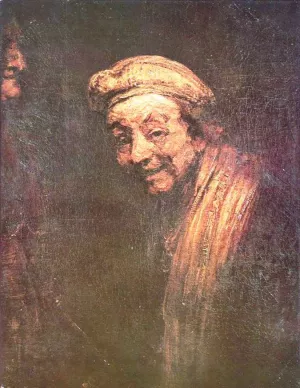 Self Portrait 6 by Rembrandt Van Rijn Oil Painting