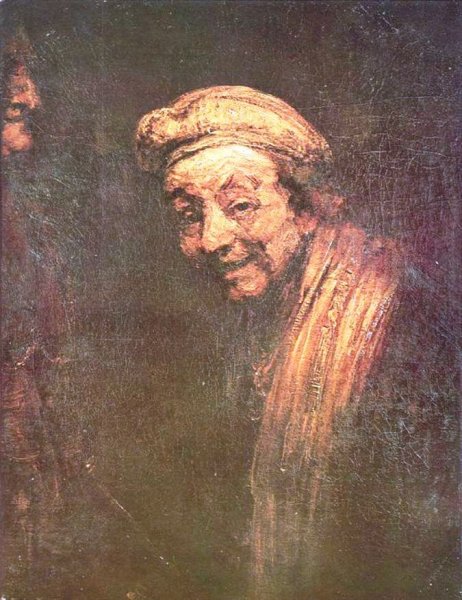 Main Product Photo of Self Portrait 6 Painting by Rembrandt Van Rijn