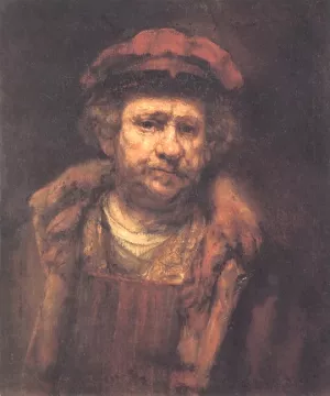 Self Portrait 8 Oil painting by Rembrandt Van Rijn