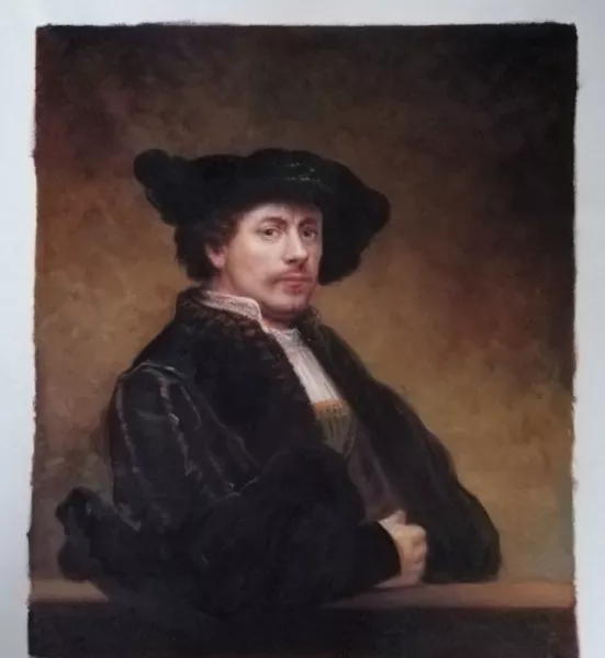 Self Portrait at the Age of 34 painting by Rembrandt Van Rijn