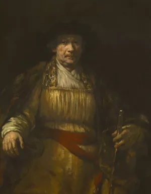 Self-Portrait Oil painting by Rembrandt Van Rijn