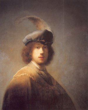 Self Portrait with Plumed Beret