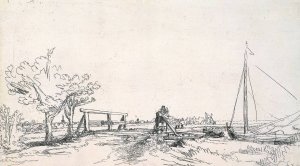 Six's Bridge by Rembrandt Van Rijn Oil Painting