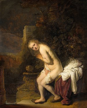 Susanna by Rembrandt Van Rijn Oil Painting