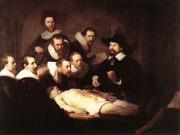 Main Product Photo of The Anatomy Lecture of Dr. Nicolaes Tulp Painting by Rembrandt Van Rijn