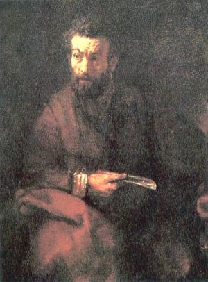 The Apostle Bartholomew II by Rembrandt Van Rijn Oil Painting