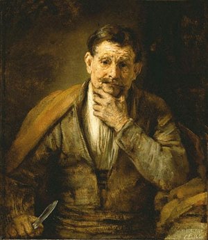 The Apostle Bartholomew by Rembrandt Van Rijn Oil Painting