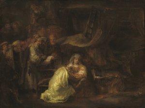 The Circumcision by Rembrandt Van Rijn Oil Painting