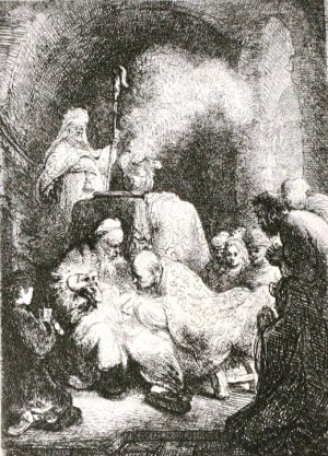 The Circumcision by Rembrandt Van Rijn Oil Painting