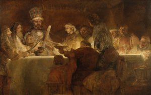 The Conspiracy of the Batavians under Claudius Civilis by Rembrandt Van Rijn Oil Painting
