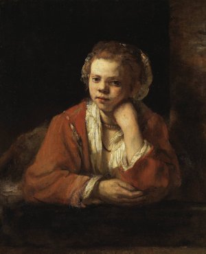 The Kitchen Maid by Rembrandt Van Rijn Oil Painting