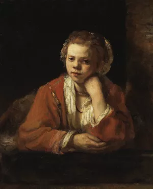 The Kitchen Maid by Rembrandt Van Rijn Oil Painting