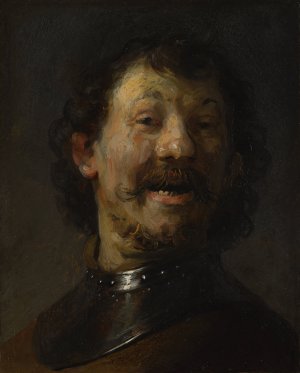 The Laughing Man by Rembrandt Van Rijn Oil Painting