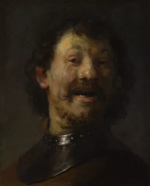 The Laughing Man by Rembrandt Van Rijn Oil Painting