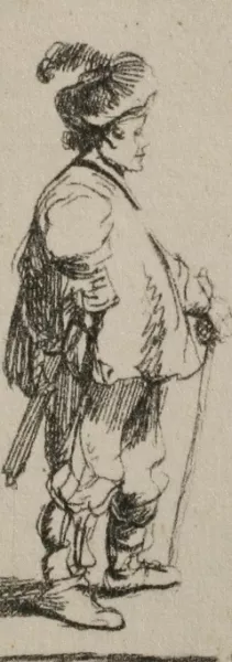 The Little Polander Oil painting by Rembrandt Van Rijn