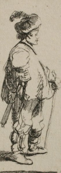 Main Product Photo of The Little Polander Painting by Rembrandt Van Rijn