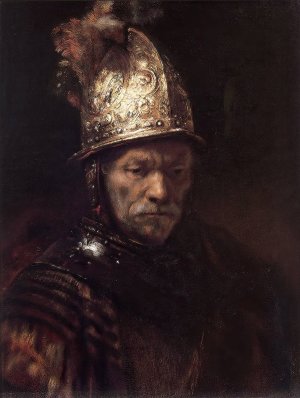 The Man with the Golden Helmet by Rembrandt Van Rijn Oil Painting