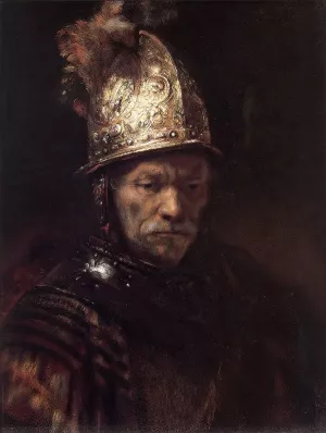 The Man with the Golden Helmet by Rembrandt Van Rijn Oil Painting