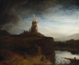 The Mill by Rembrandt Van Rijn Oil Painting