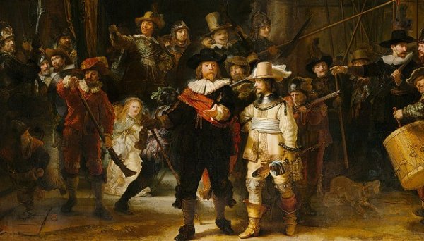 Main Product Photo of The Nightwatch Painting by Rembrandt Van Rijn