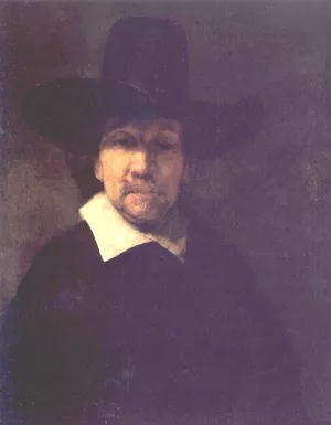 The Poet Jeremia de Decker Oil painting by Rembrandt Van Rijn