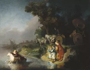 The Rape of Europe Oil painting by Rembrandt Van Rijn