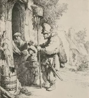 The Rat Killer Oil painting by Rembrandt Van Rijn