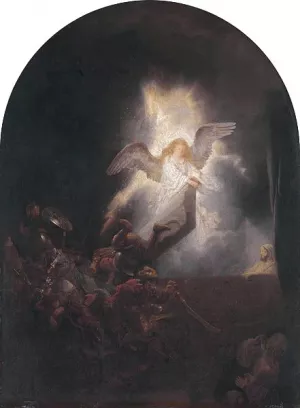 The Resurrection of Christ by Rembrandt Van Rijn Oil Painting
