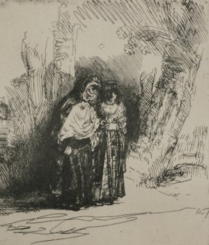 The Spanish Gypsy by Rembrandt Van Rijn Oil Painting