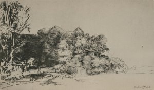 The Vista by Rembrandt Van Rijn Oil Painting