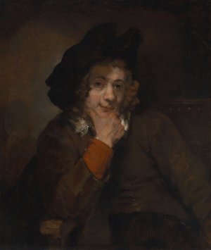 Titus, the Artist's Son by Rembrandt Van Rijn Oil Painting