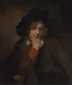 Titus, the Artist's Son by Rembrandt Van Rijn Oil Painting