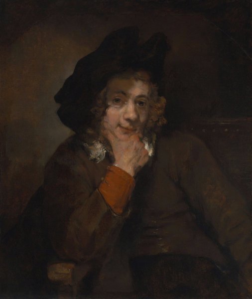 Titus, the Artist's Son  by Rembrandt Van Rijn - Hand-Painted Oil Painting Reproduction