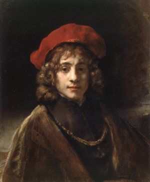 Titus, the Artist's Son by Rembrandt Van Rijn Oil Painting